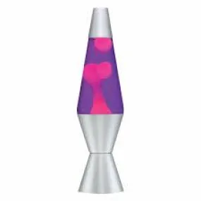 14.5” LAVA® Lamp – Purple/Blue/Silver