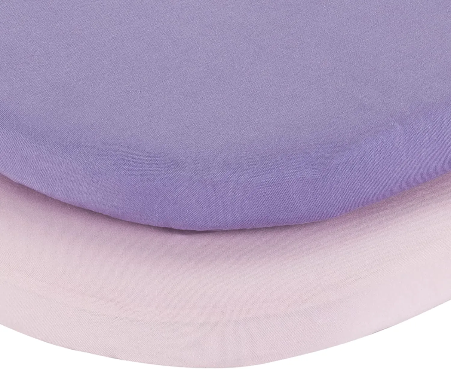 2 Pack Bassinet Sheets - Pink/Purple