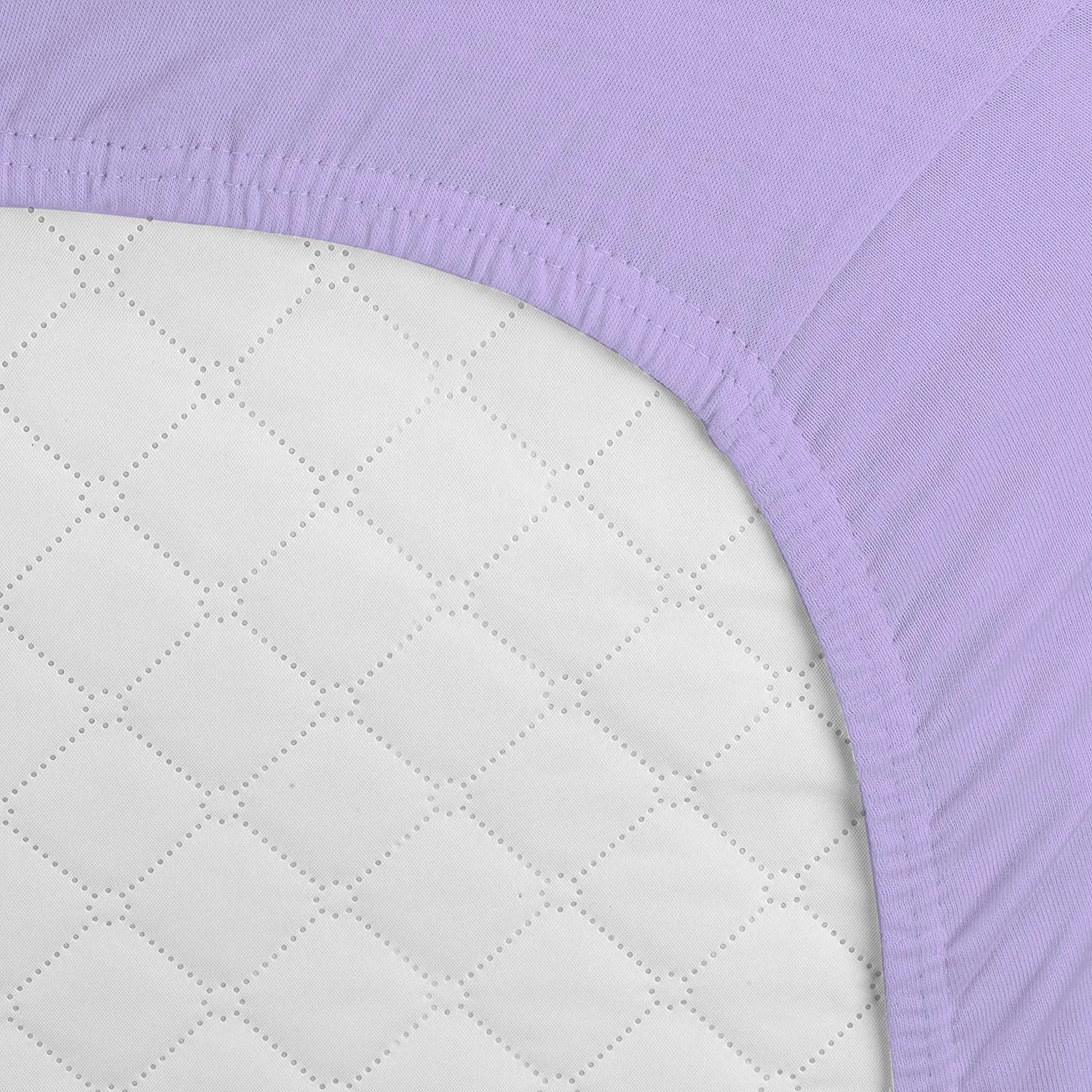 2 Pack Bassinet Sheets - Pink/Purple