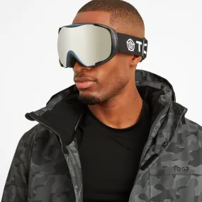 Adjust Goggles - Navy/Silver Mirror