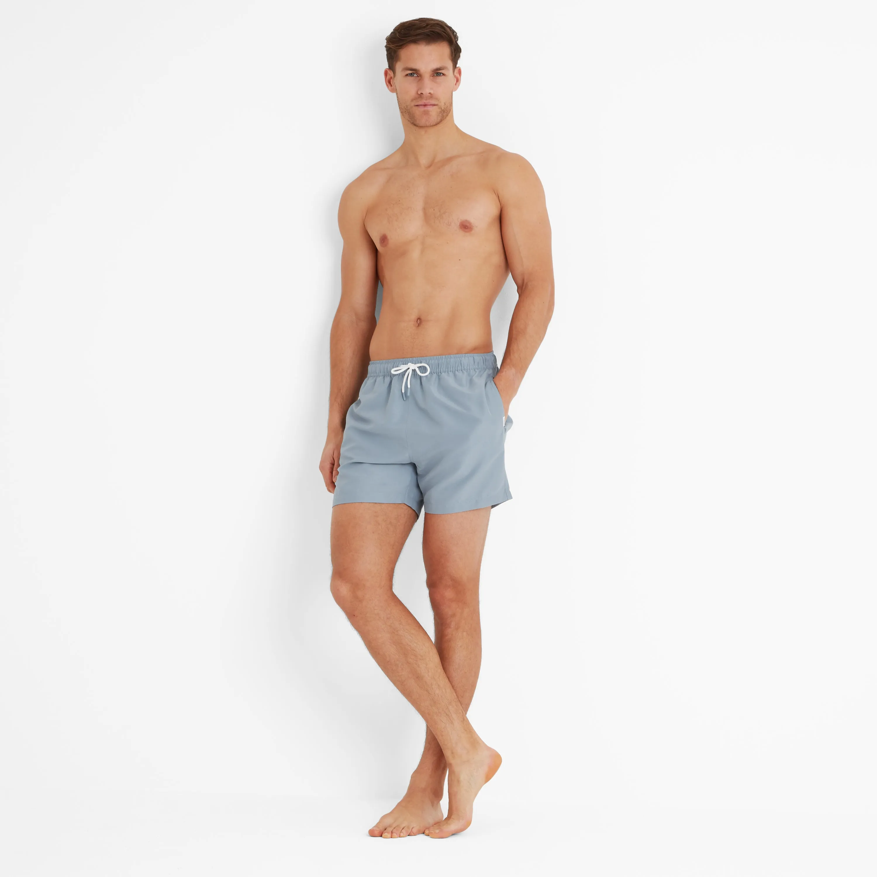 Adler Mens Swimshorts - Pale Blue