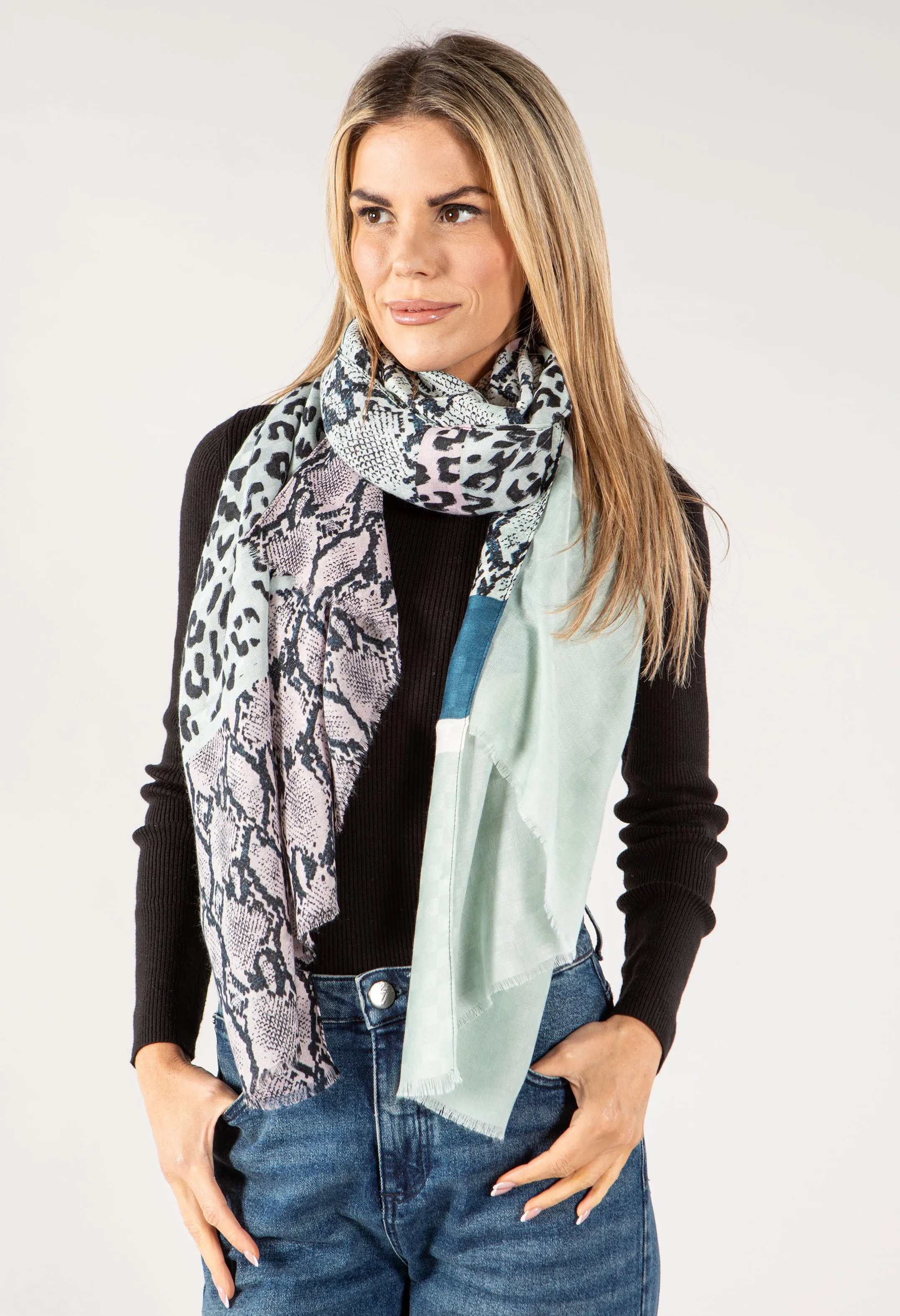 Animal Print Scarf