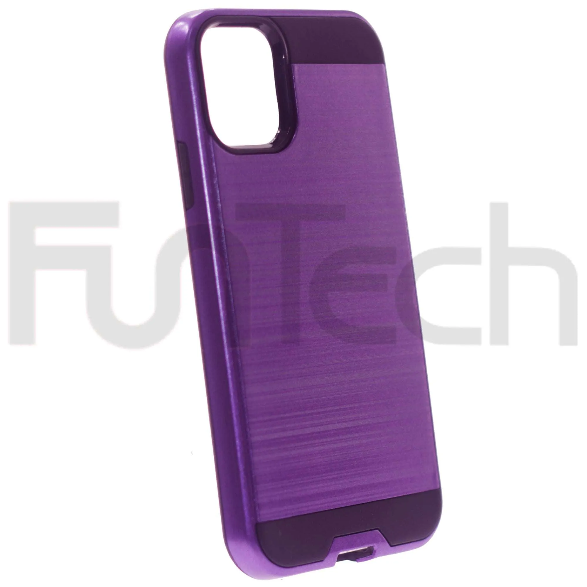 Apple iPhone 11, Slim Armor Case, Color Purple