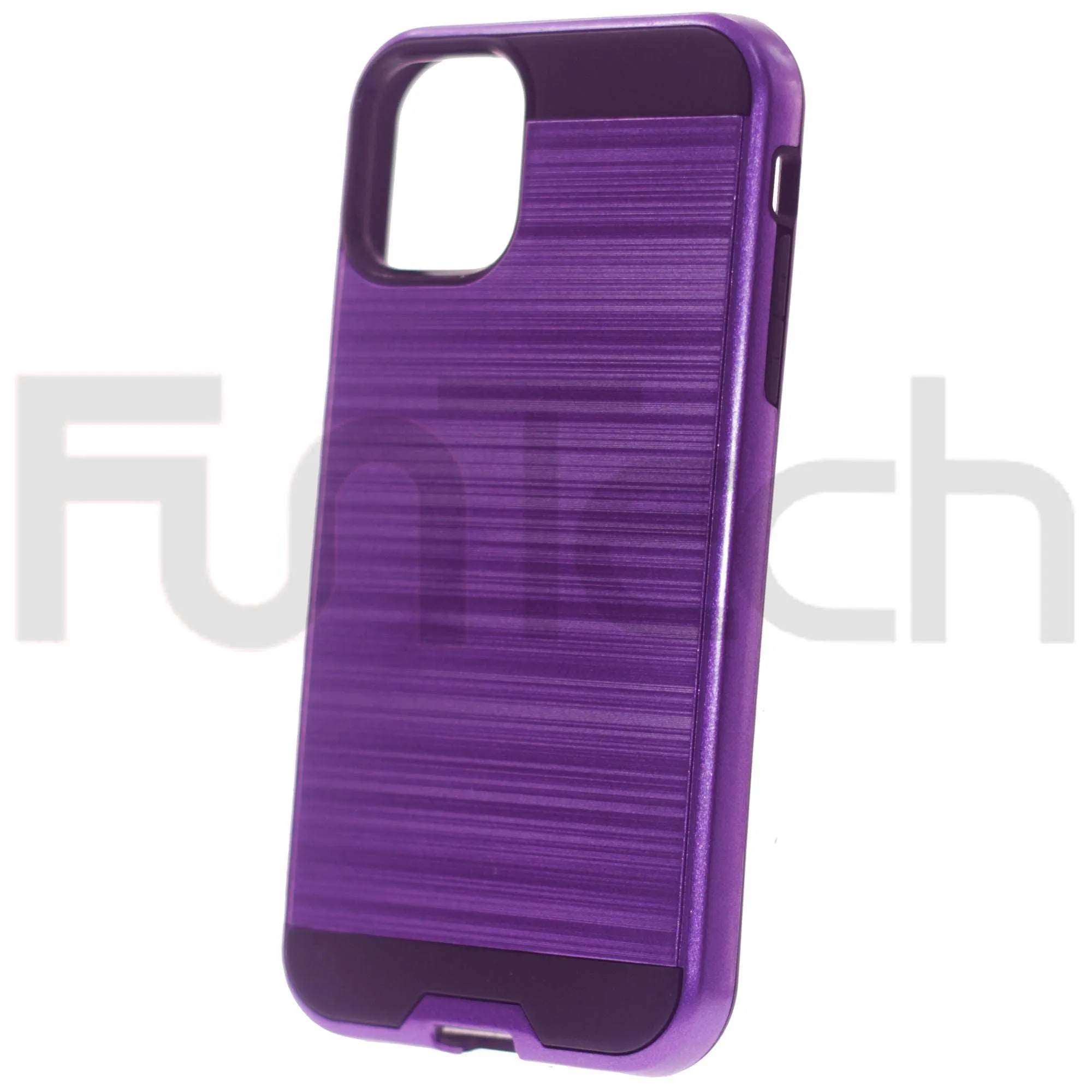 Apple iPhone 11, Slim Armor Case, Color Purple