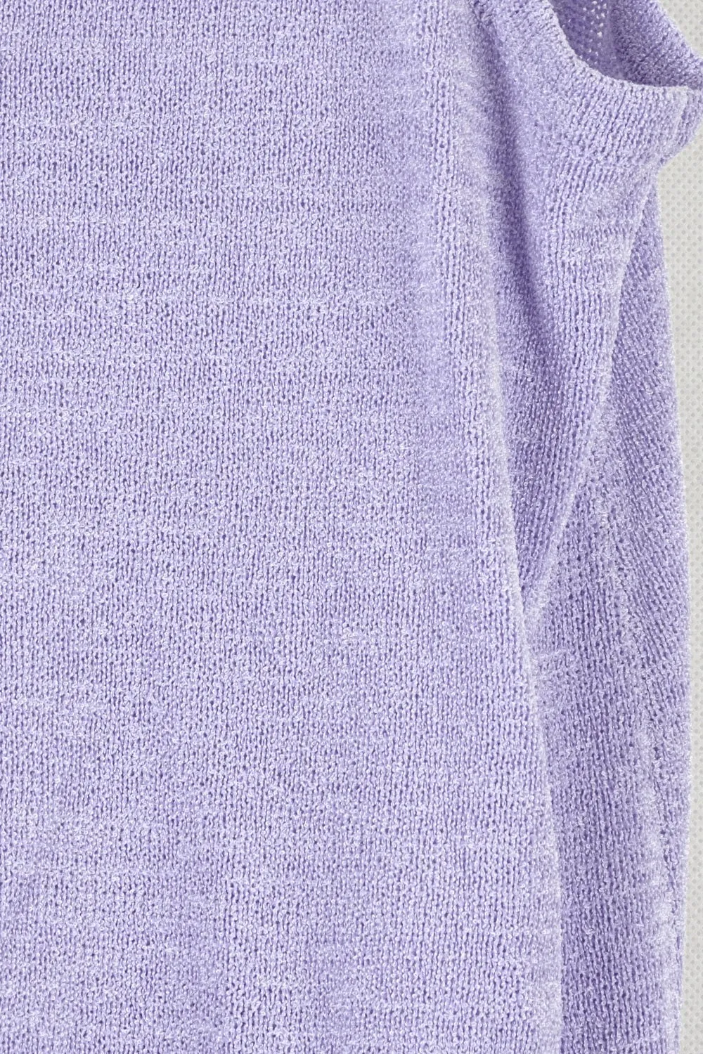 Atmos & Here Purple Knit Singlet S