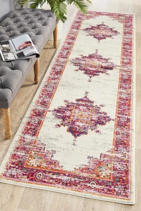 Babylon 211 Pink  Runner Rug