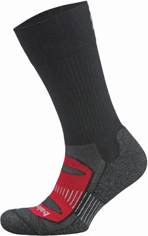 Balega Blister Resist Crew Socks Black/Red