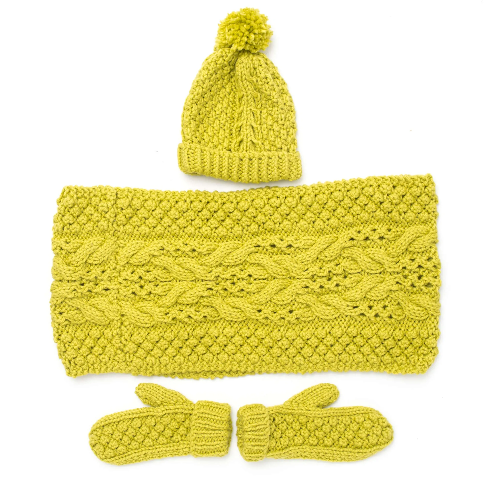 Bernat Knit Chill Chaser Mittens