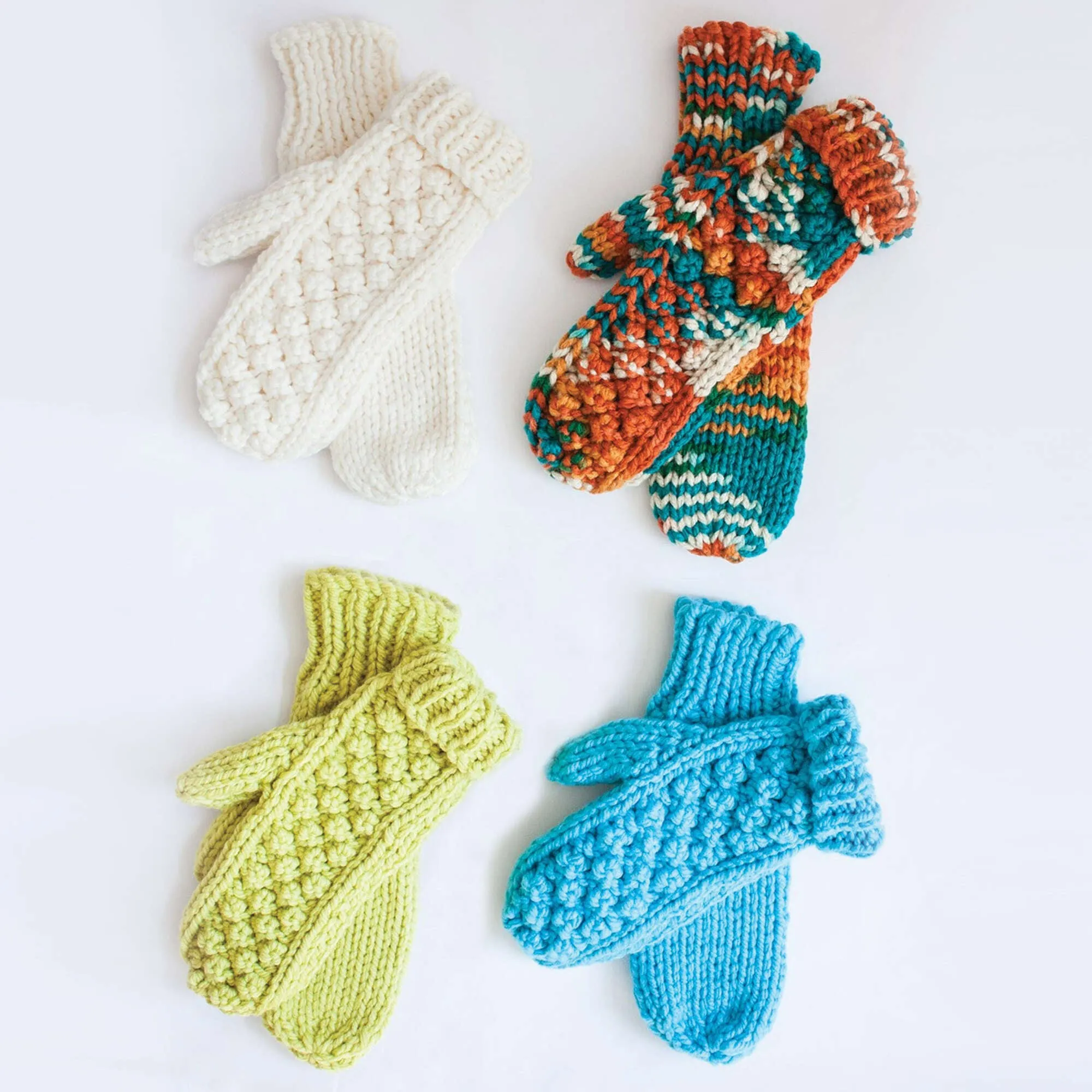 Bernat Knit Chill Chaser Mittens