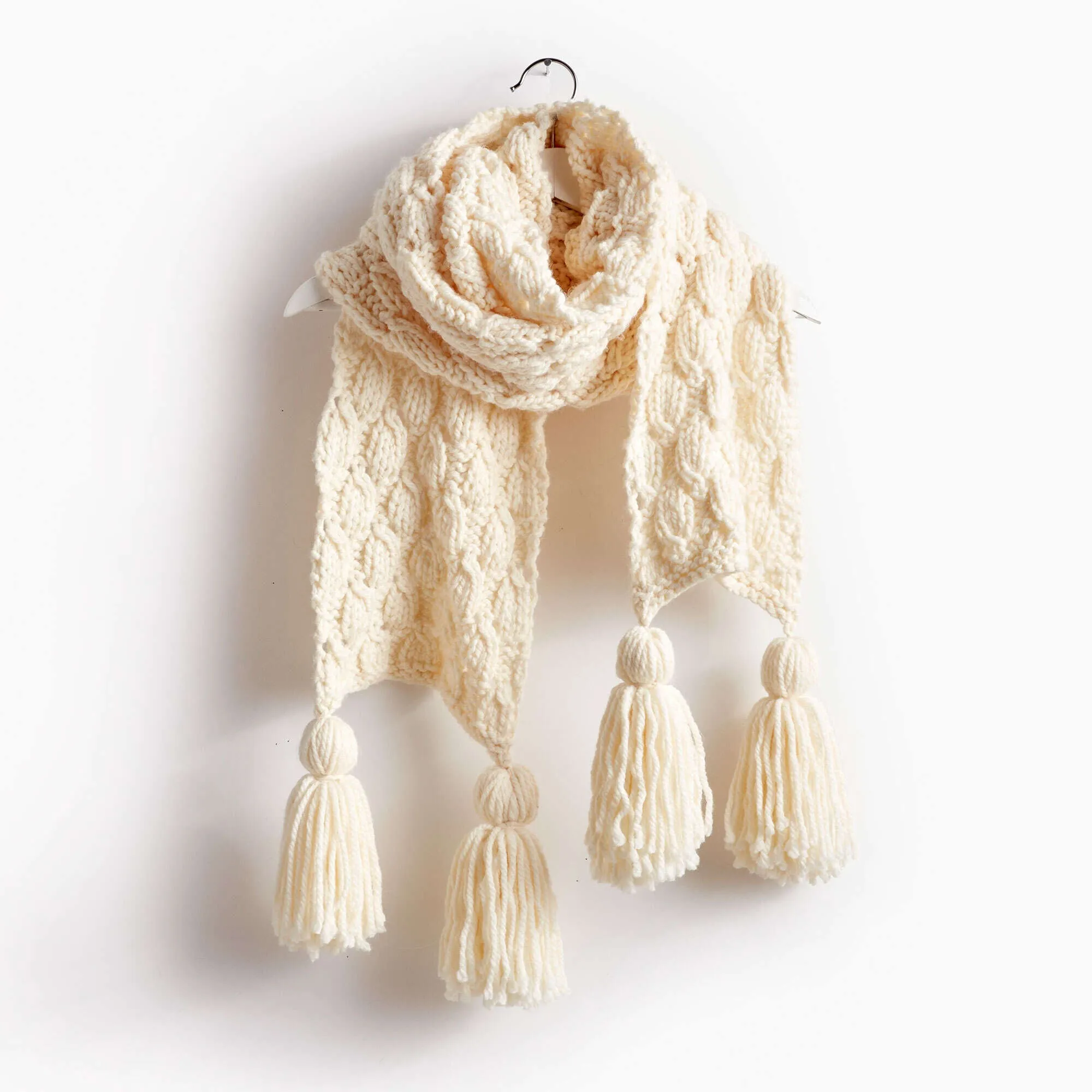 Bernat Make It Big Knit Super Scarf