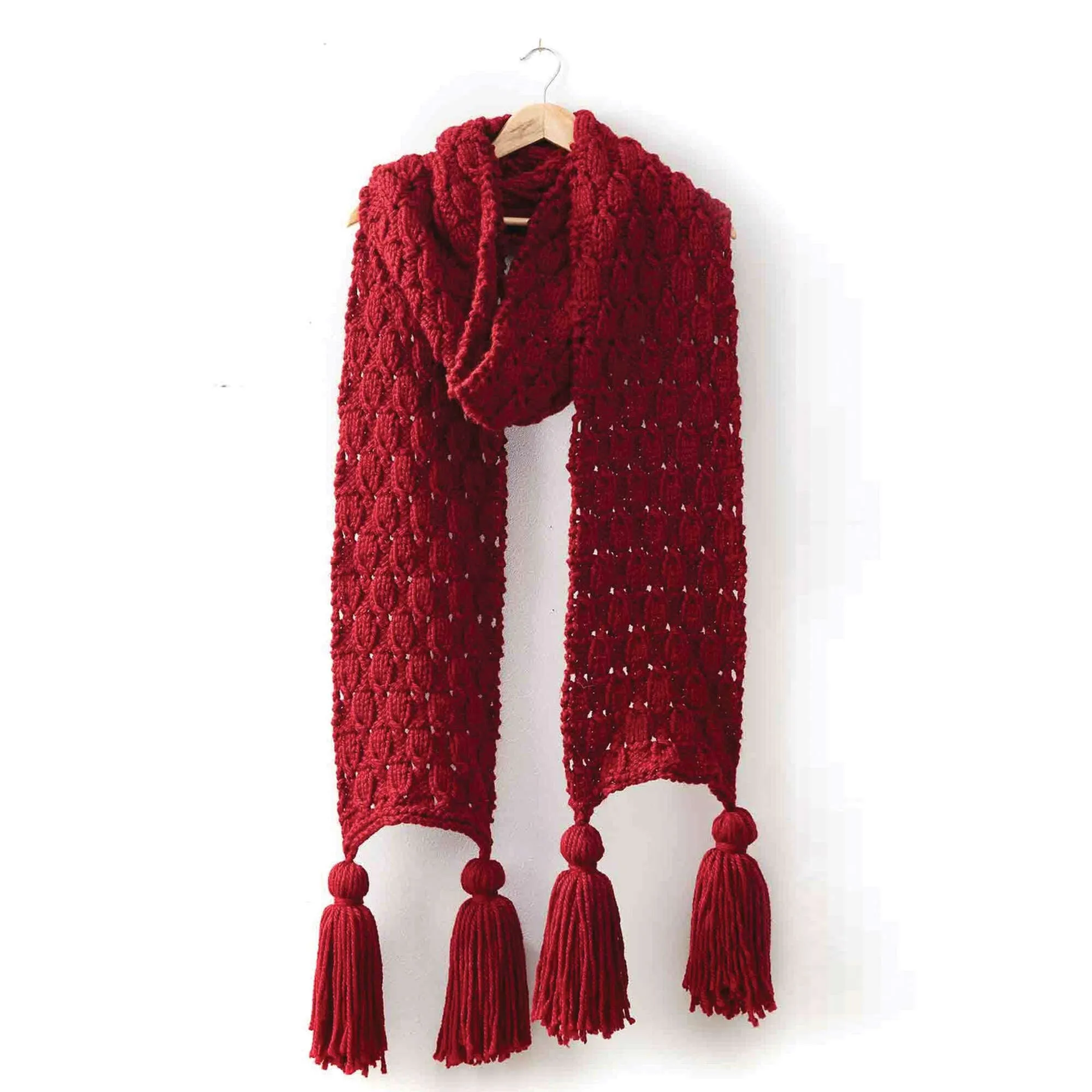 Bernat Make It Big Knit Super Scarf