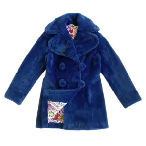 BIOFUR™ "Vintage" Peacoat - Marine Blue