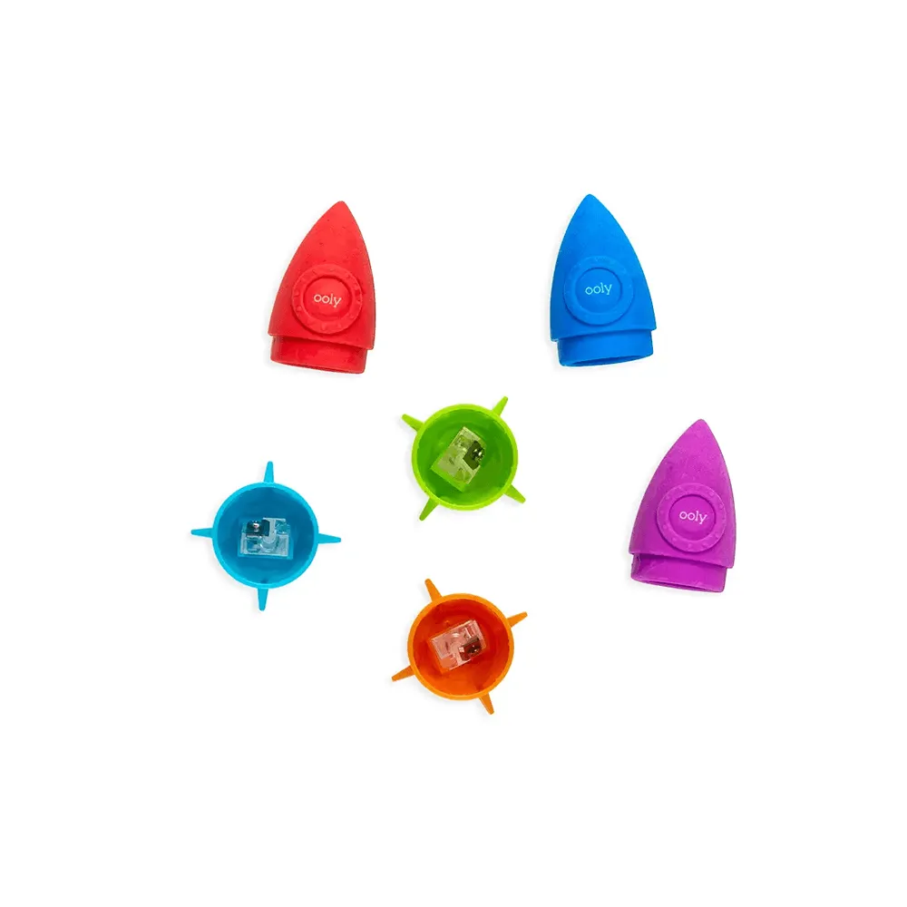 Blast Off Eraser & Pencil Sharpener - 3 Color Ways