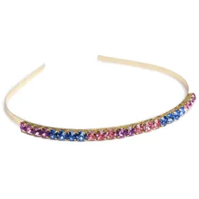 Boutique Chunky Gem Multicolor Headband