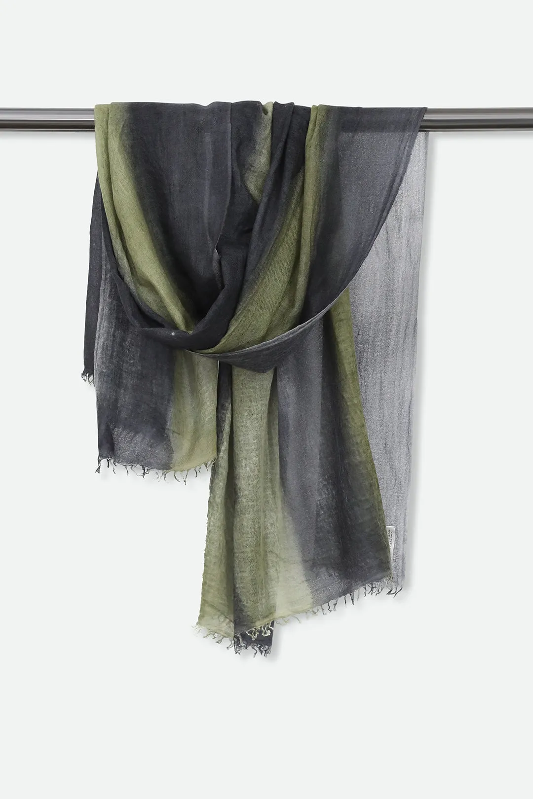 BRONZE BANDA SCARF IN HAND DYED CASHMERE