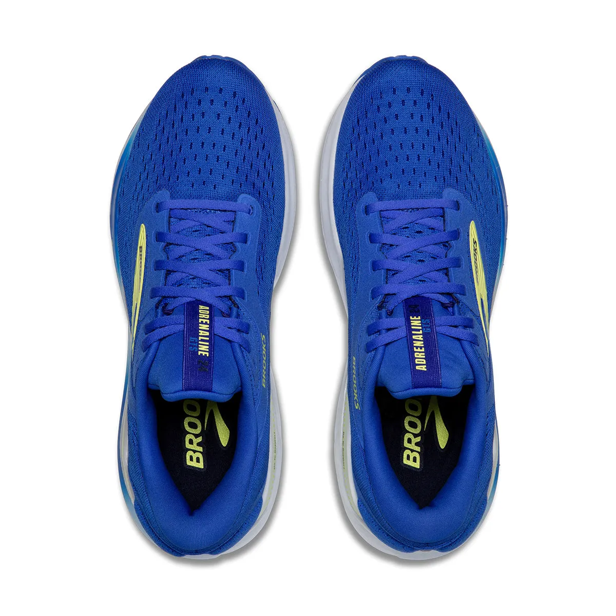 Brooks Adrenaline GTS 24 Mens | Cobalt/neo Yellow/peacoat