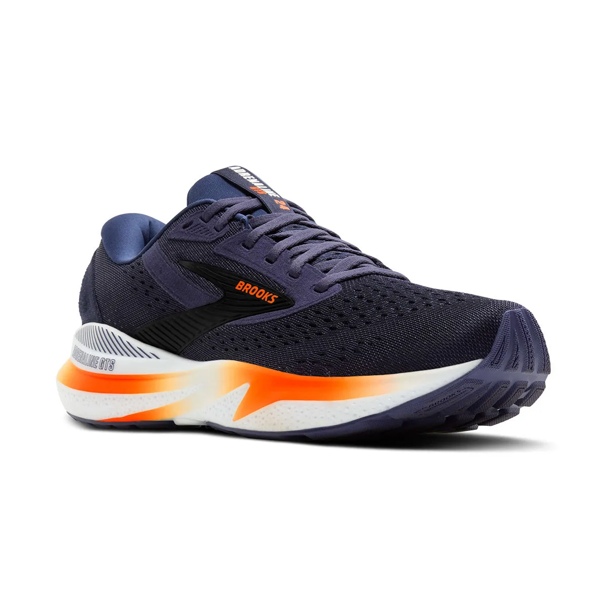 Brooks Adrenaline GTS 24 Mens | Peacoat/orange/white