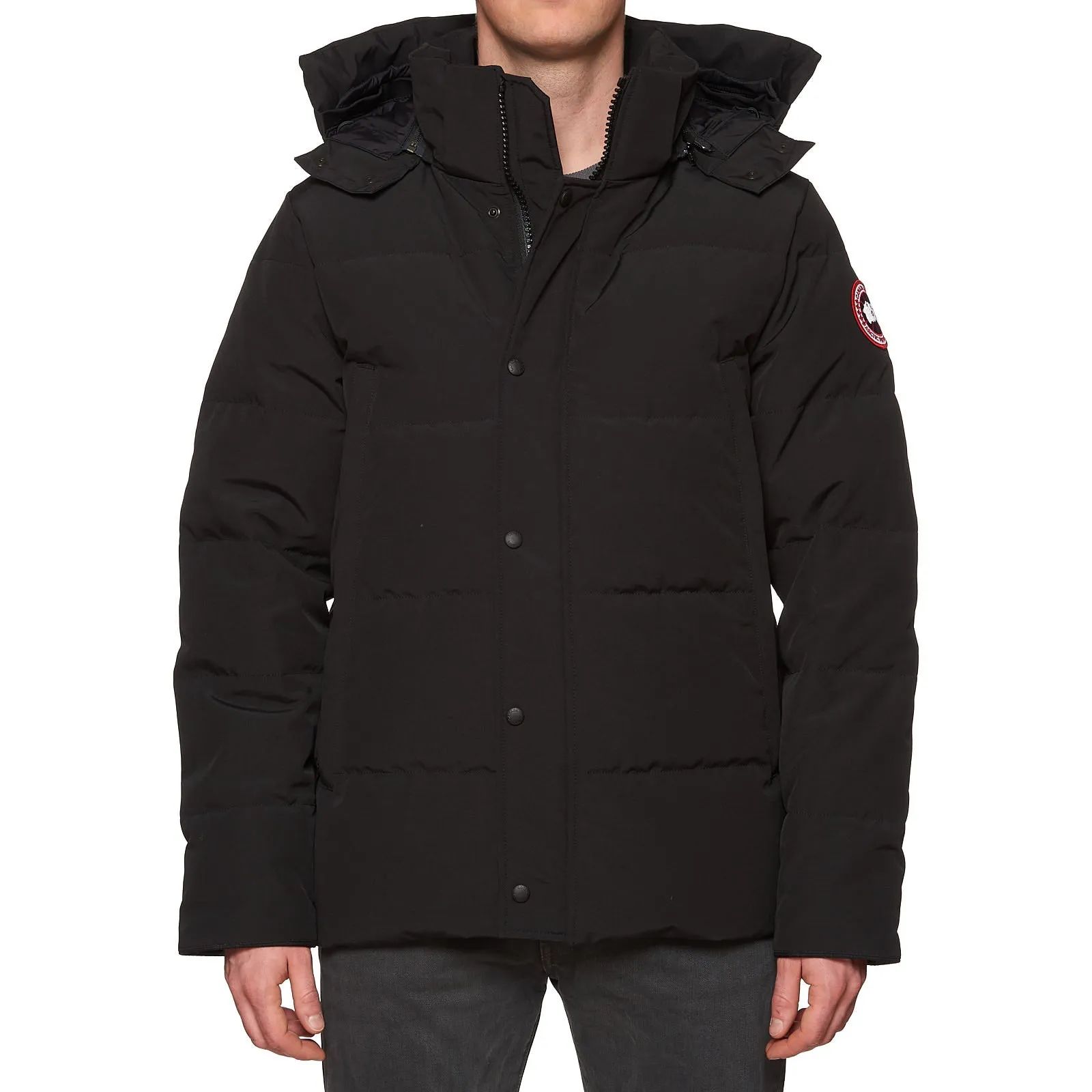 CANADA GOOSE Wyndham Parka 2048M 61 Black Down Jacket Coat