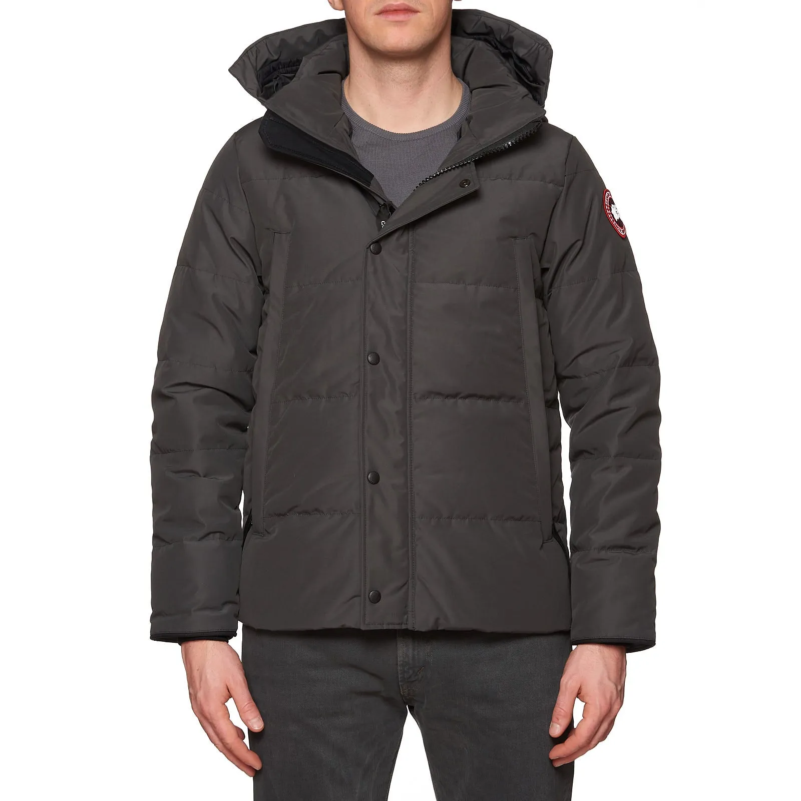 CANADA GOOSE Wyndham Parka 2048M 66 Graphite Down Jacket Coat