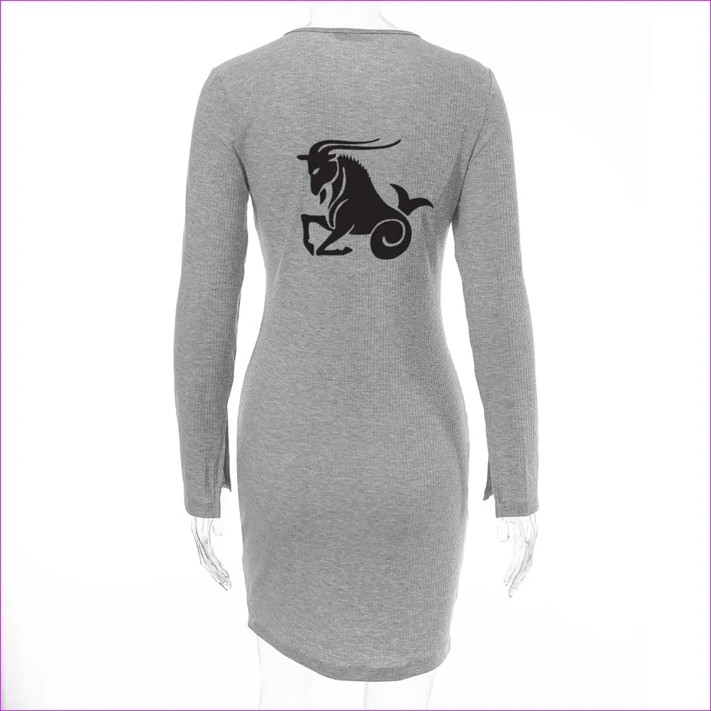 Capricorn Womens Zipper Front Dress