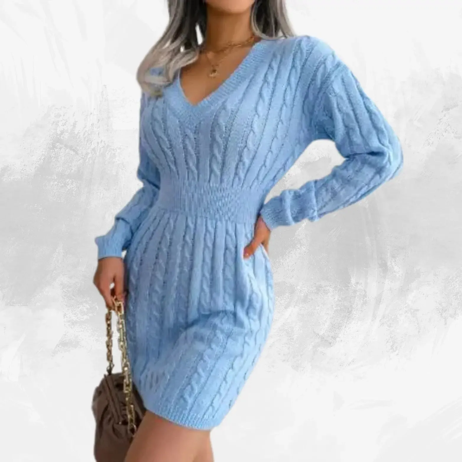 Casual Long Sleeve Bodycon Dress