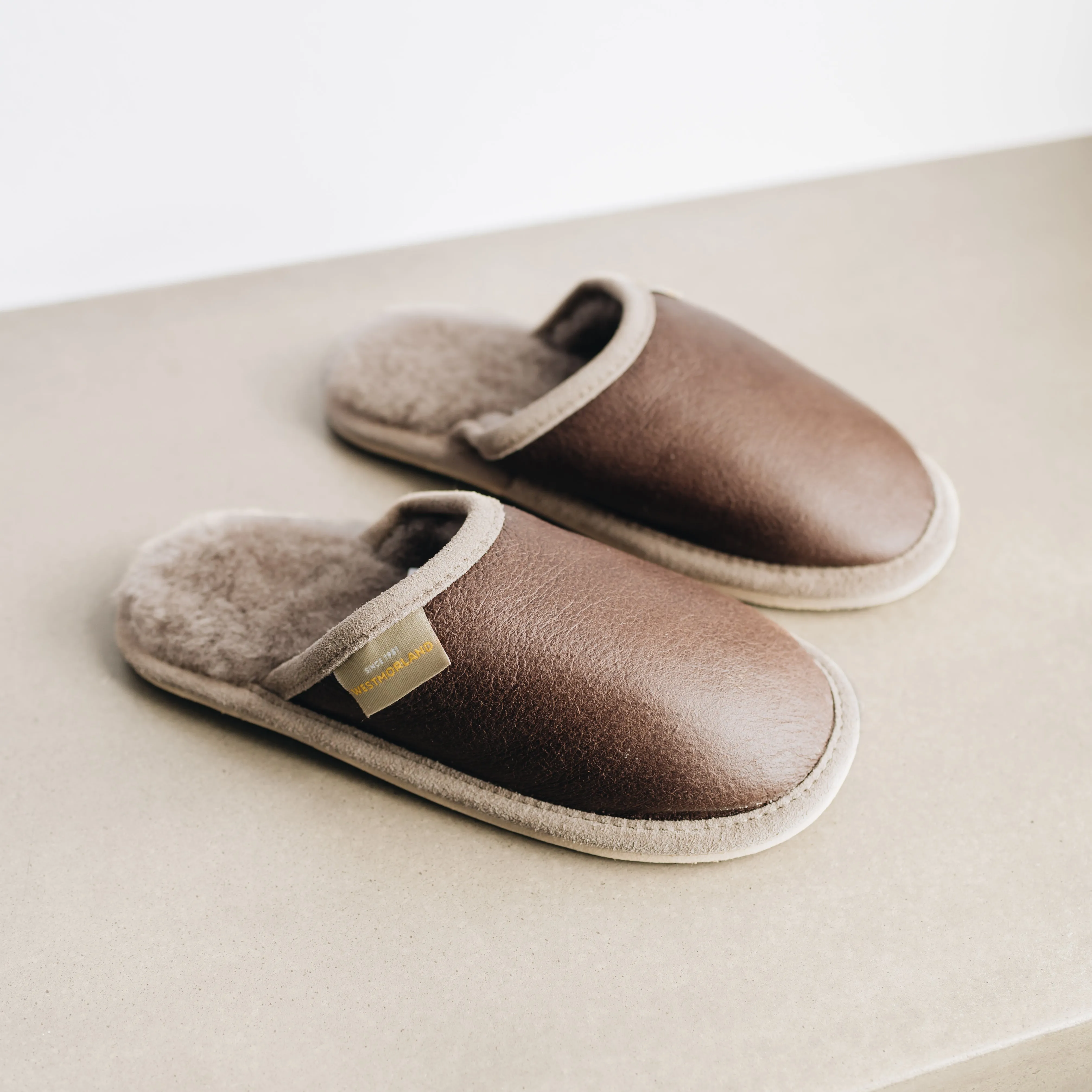 Children's Sheepskin Slippers with Sole | ROWAN