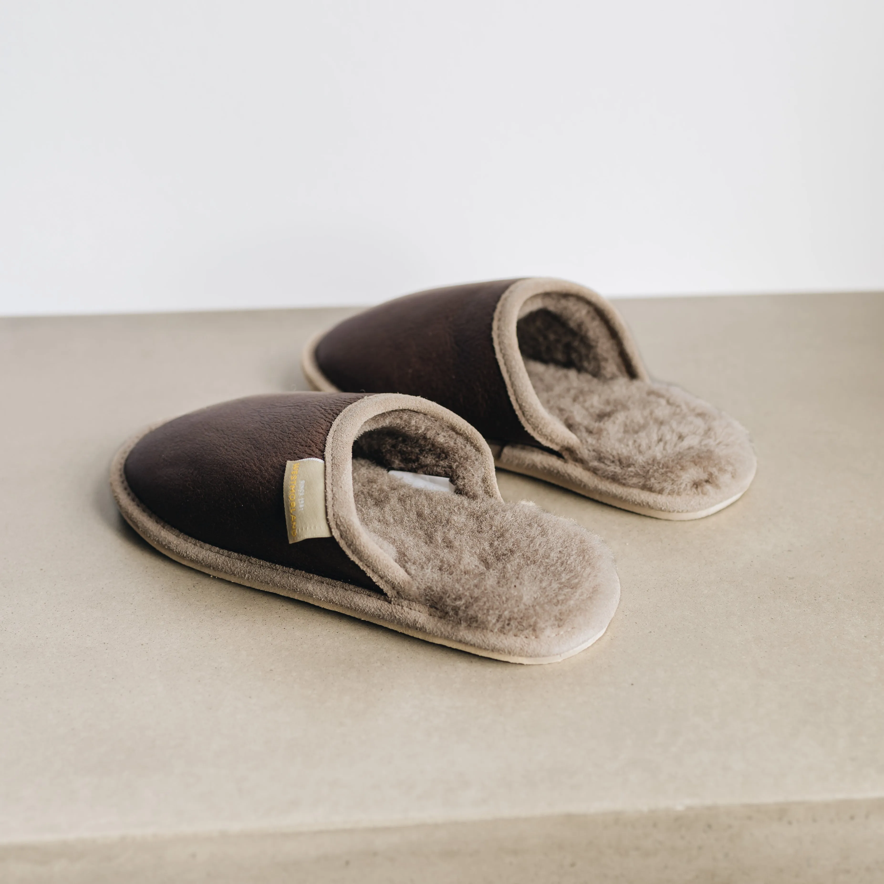 Children's Sheepskin Slippers with Sole | ROWAN