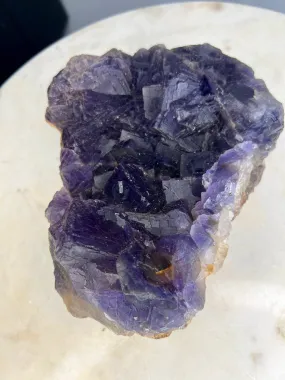 Cube purple fluorite 7 pounds 7oz