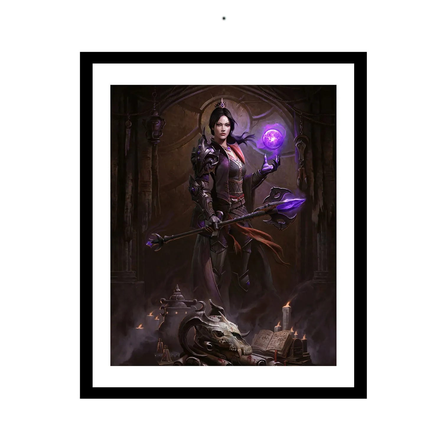 Diablo Immortal Sorceress 40.5x51cm Framed Art Print