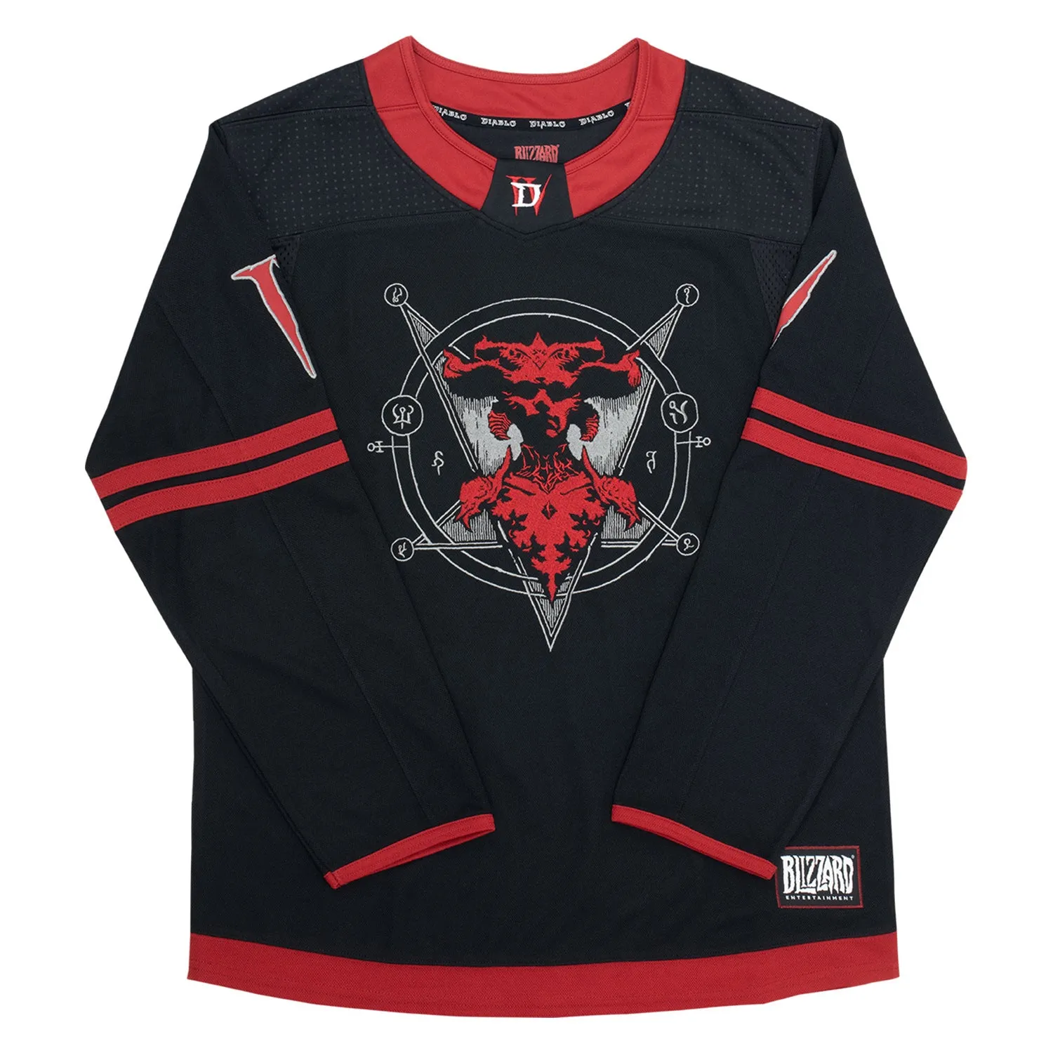 Diablo IV Black Hockey Jersey