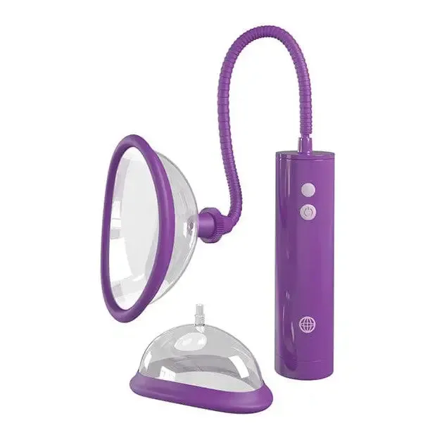 Fantasy For Her Rechargeable Pleasure Pump Kit - Purple