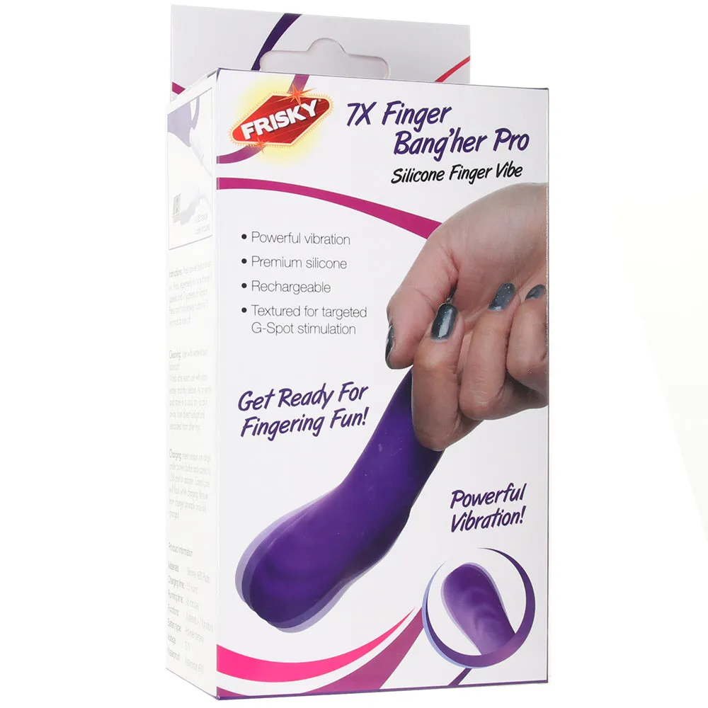 Frisky Finger Bang'her Pro Vibe in Purple