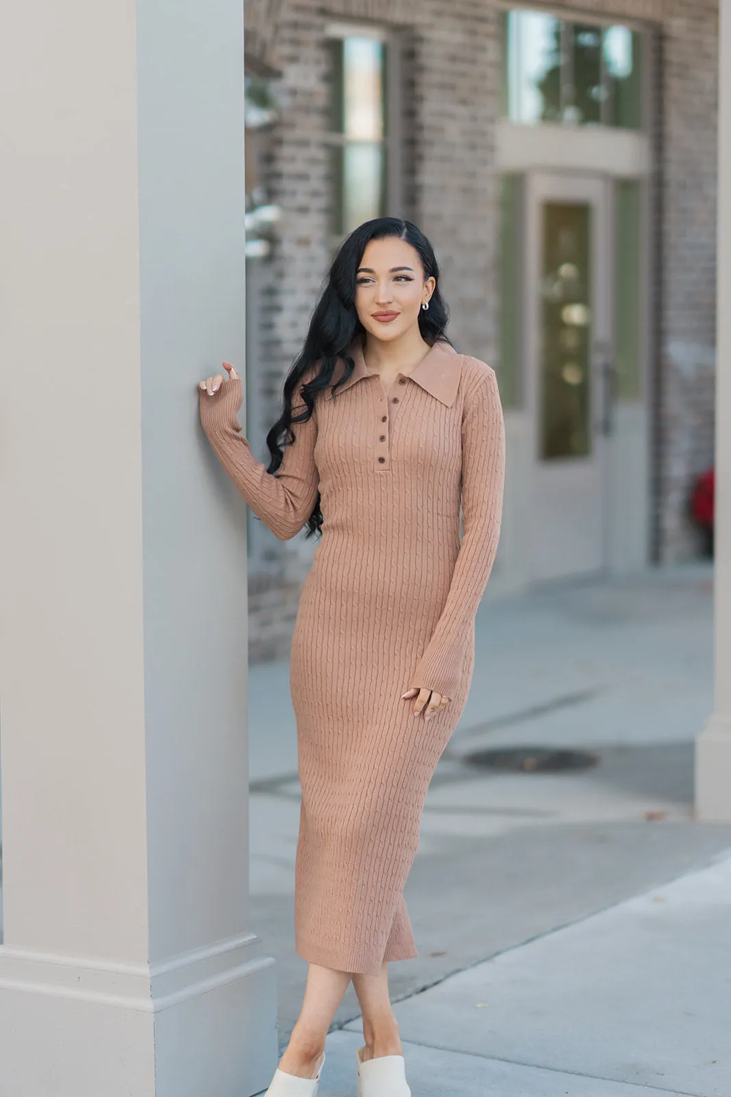 Gingersnap Midi Dress