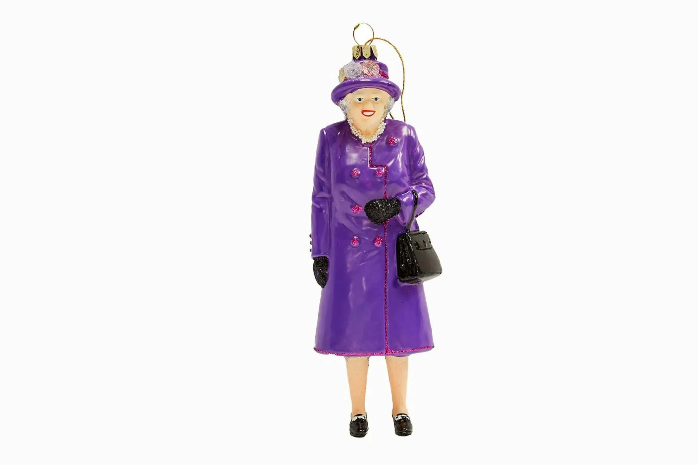 Glass Queen Decoration-Purple