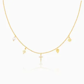 Golden Symphony Necklace