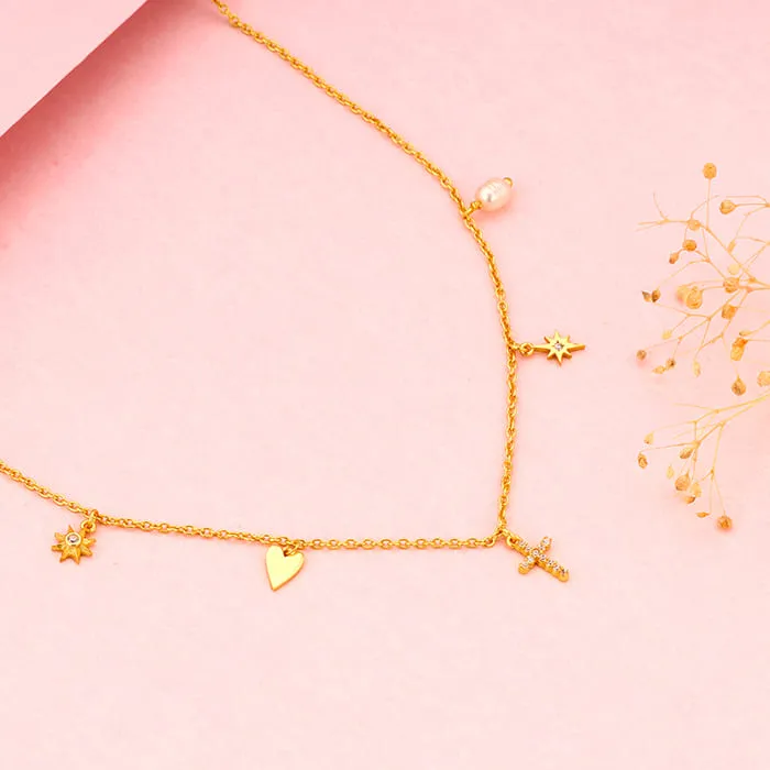 Golden Symphony Necklace