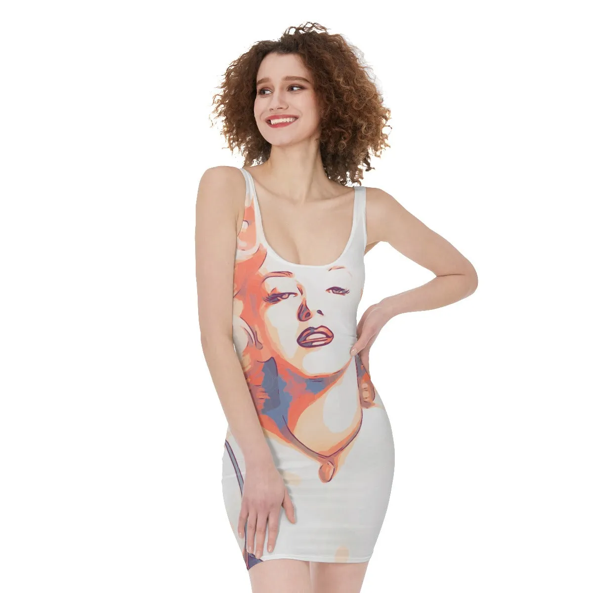 Happy Birthday Mr President - All-Over Print Women's Bodycon Dress