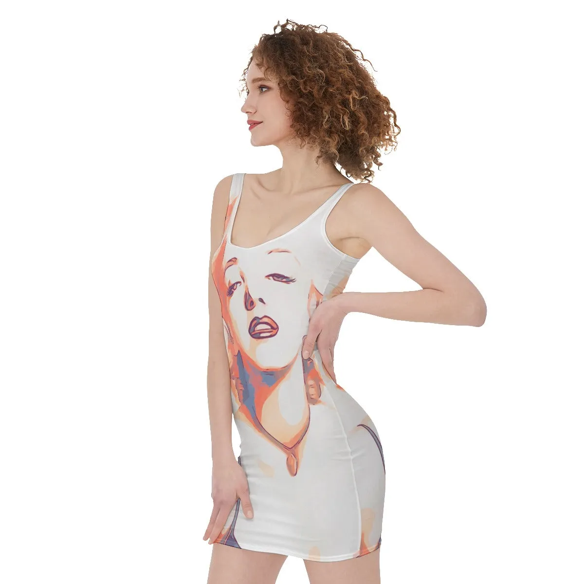 Happy Birthday Mr President - All-Over Print Women's Bodycon Dress