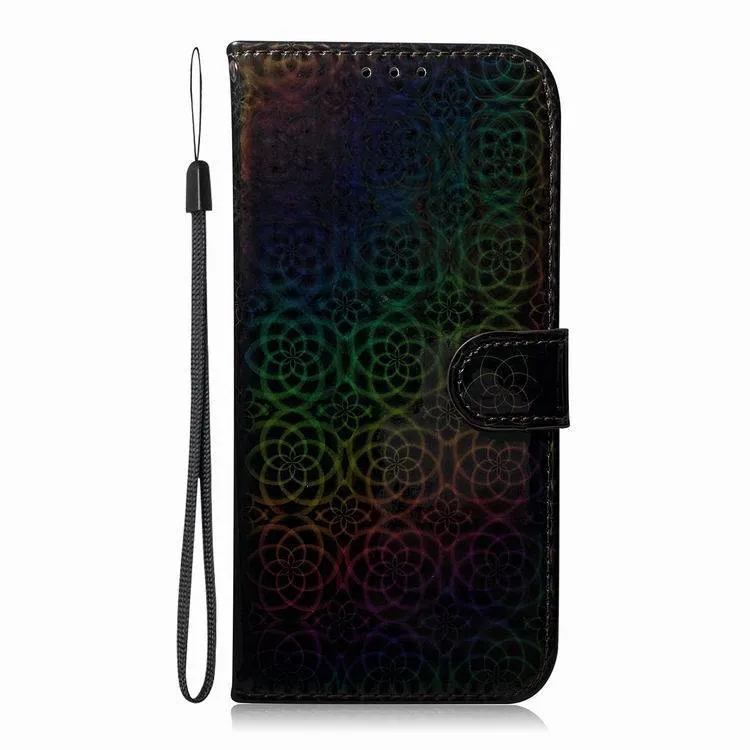 Holographic Phone Wallet For Samsung Galaxy S10