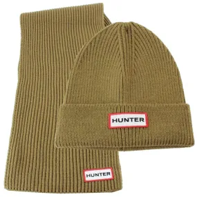 Hunter Jura Scarf and Beanie Gift Set - Loden Green