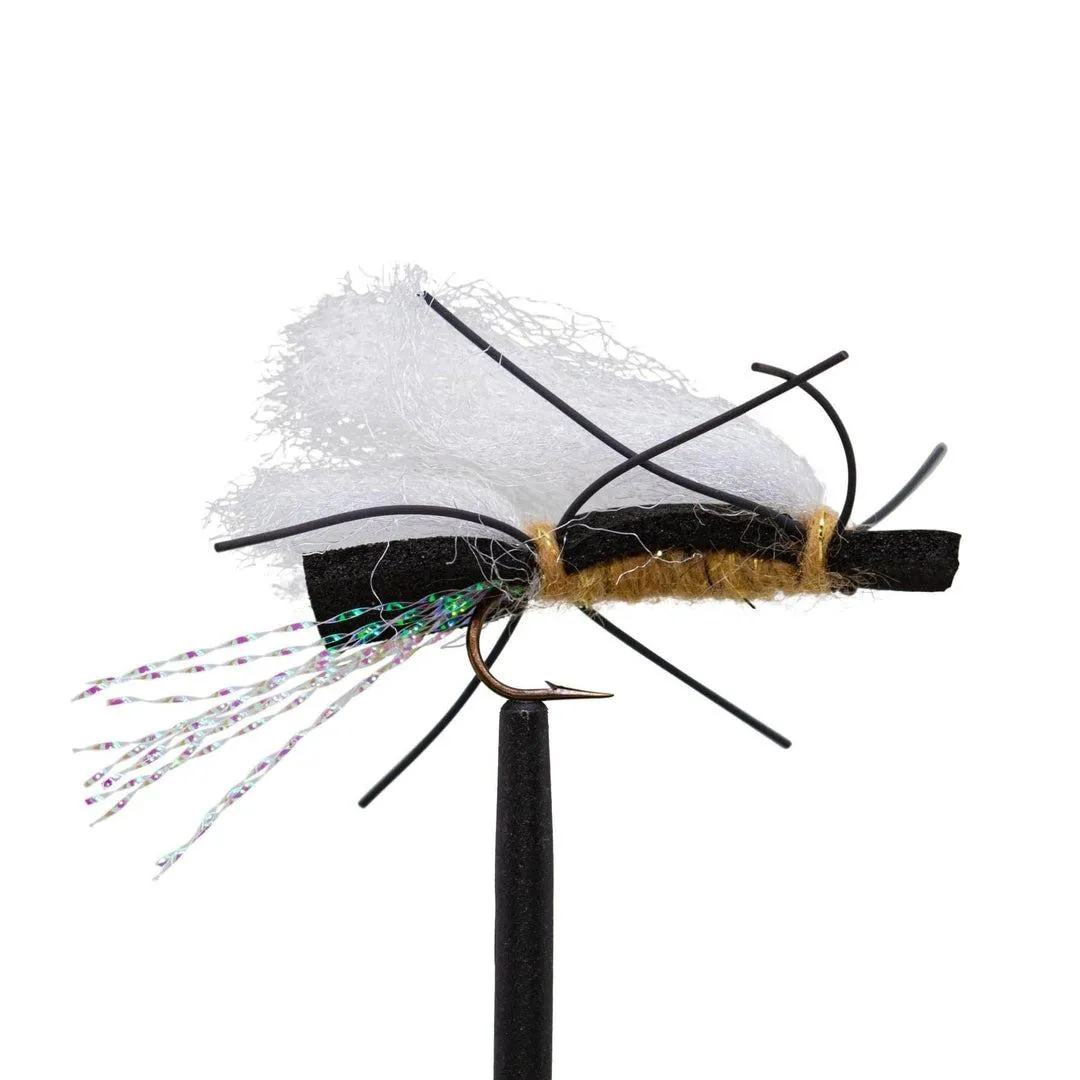 Jackson Hole Fly Company Loaded Foam Fly Box - Hopper Dropper w/ 50m Spool of 4X Fluoroflex Tippet