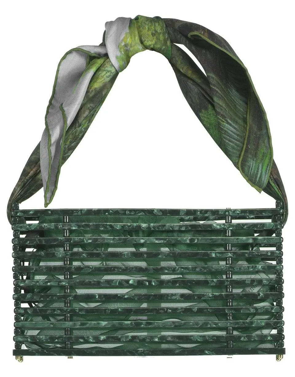 Jade Trellis Guaria Scarf Bag