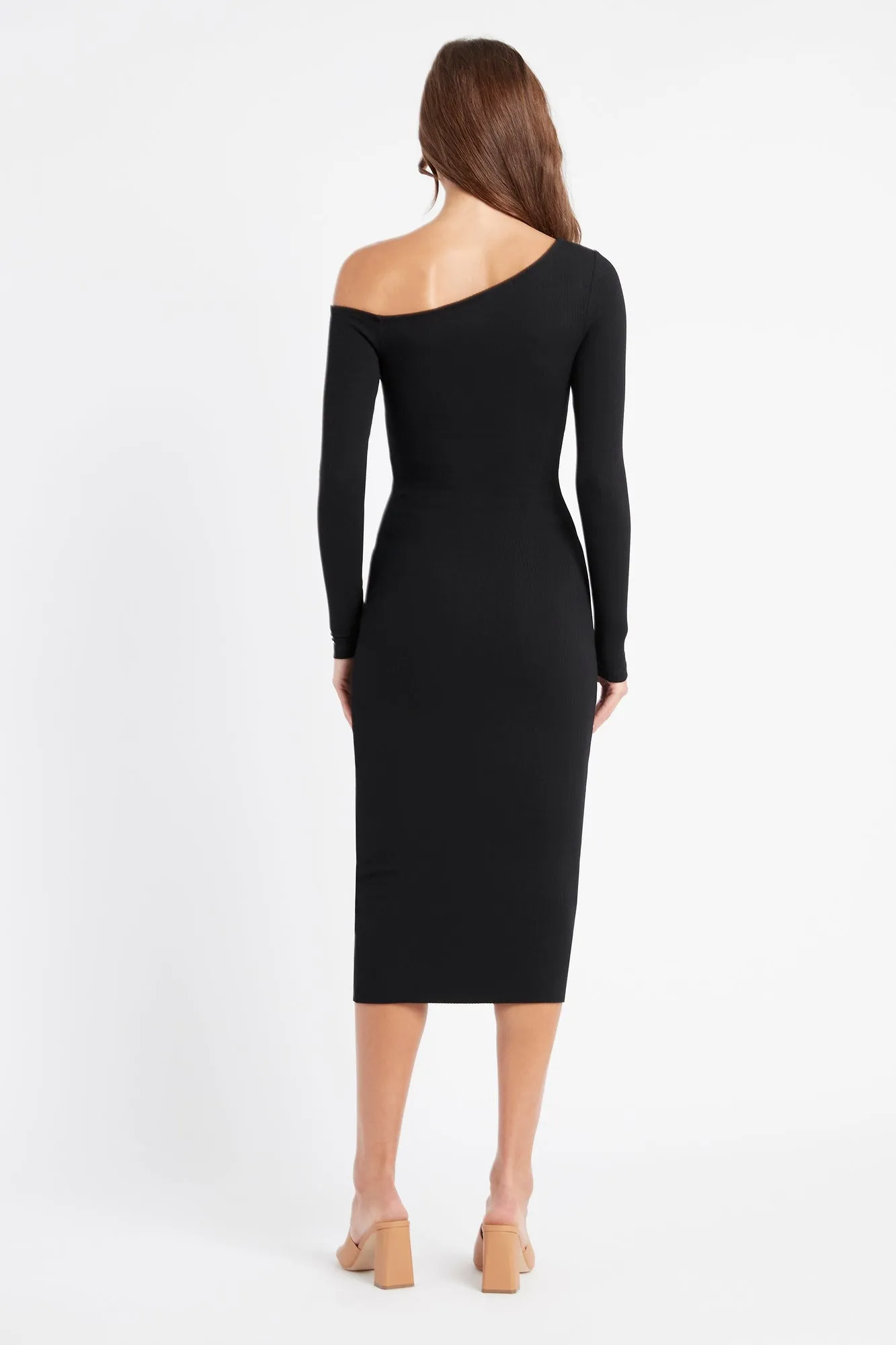 Kara One Shoulder Midi Dress