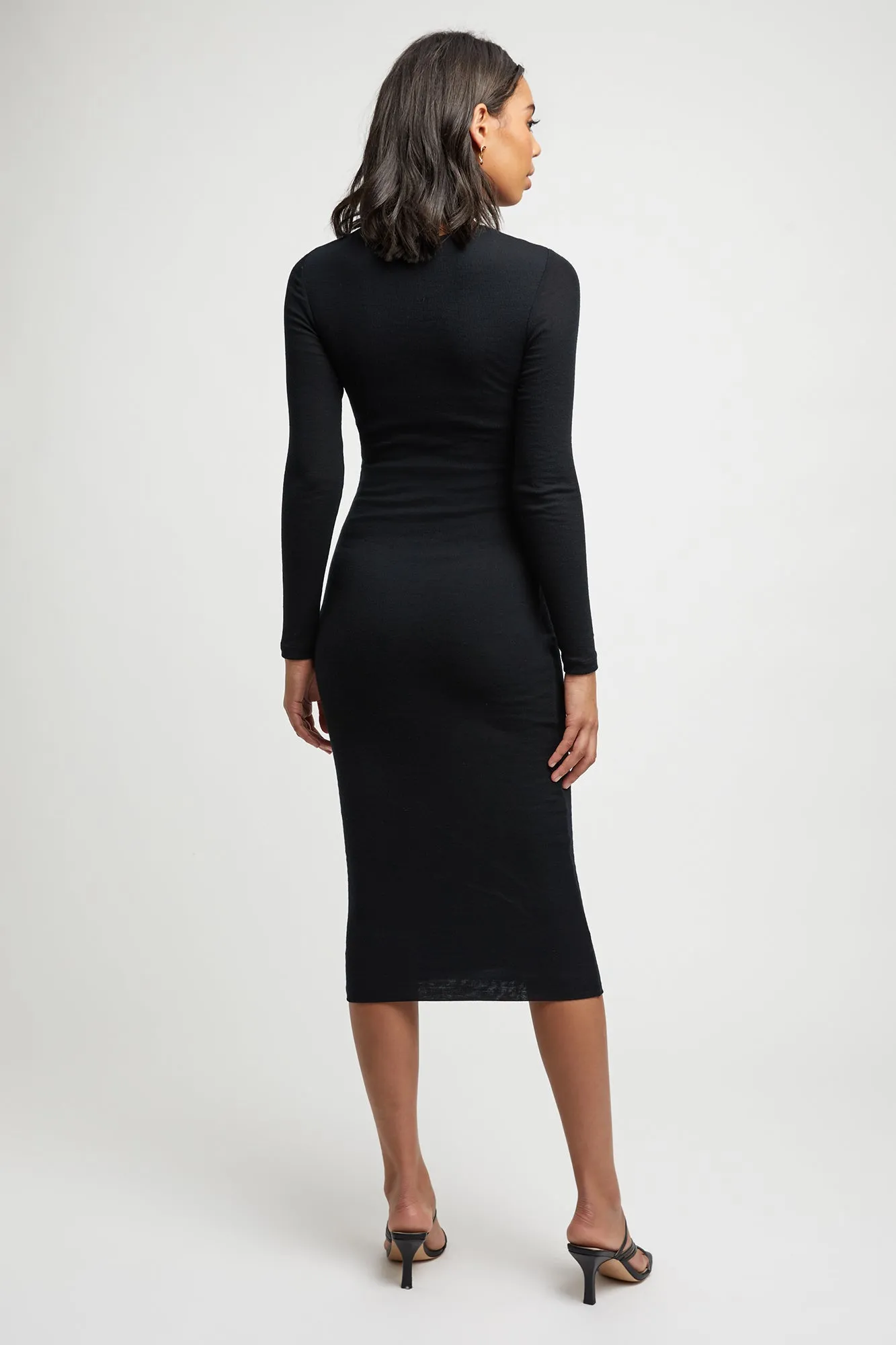 Keegan Long Sleeve Midi Dress