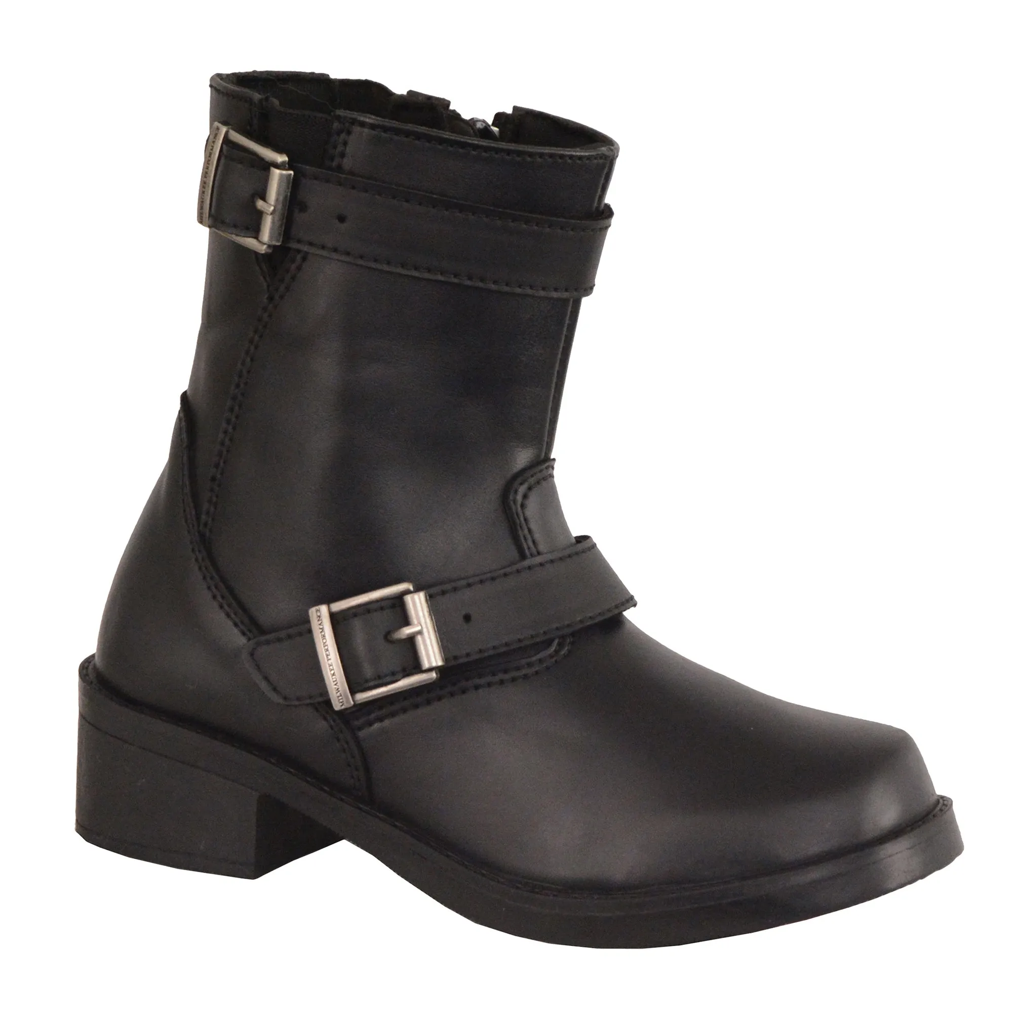 Kids Classic Engineer Style Biker Boot