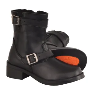 Kids Classic Engineer Style Biker Boot