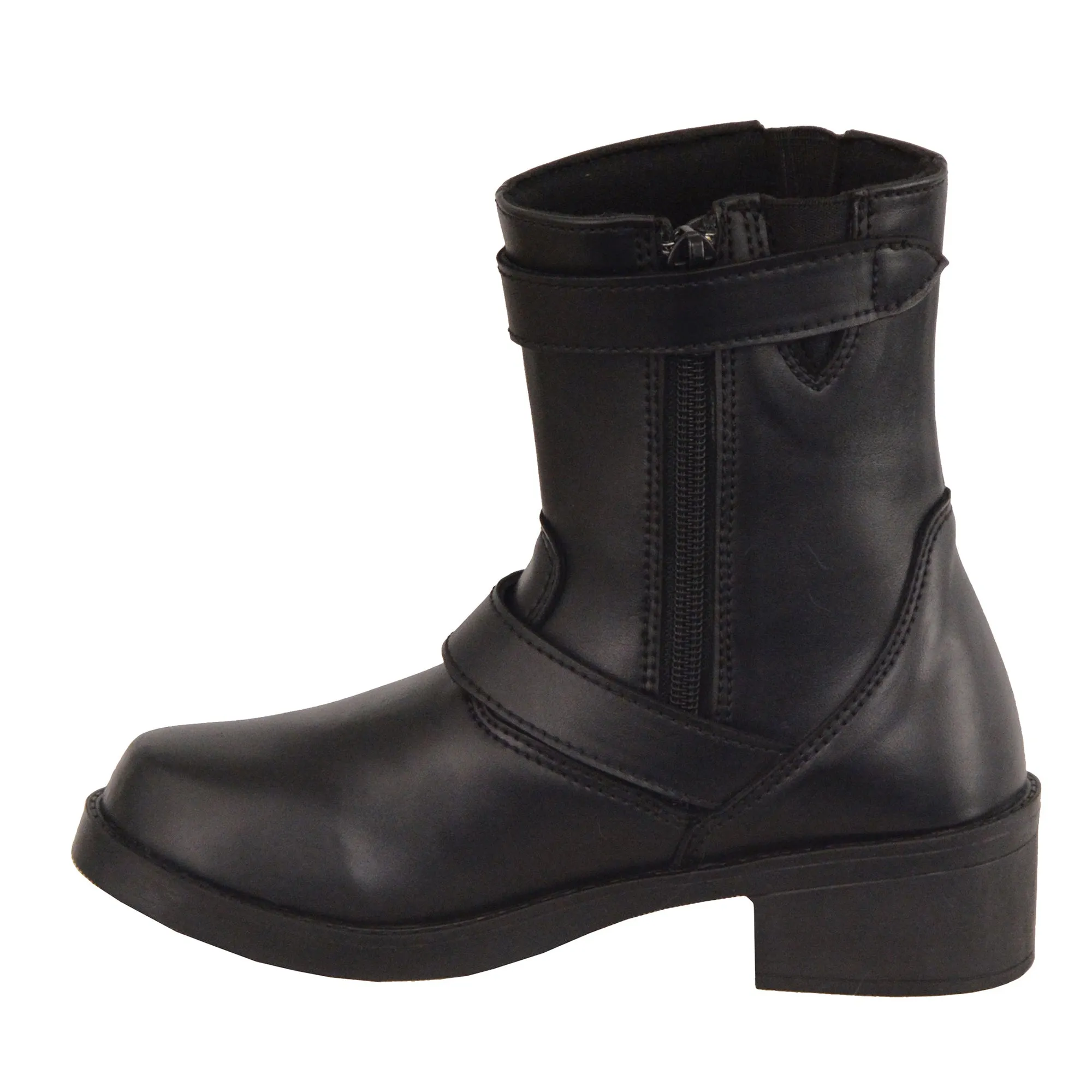 Kids Classic Engineer Style Biker Boot