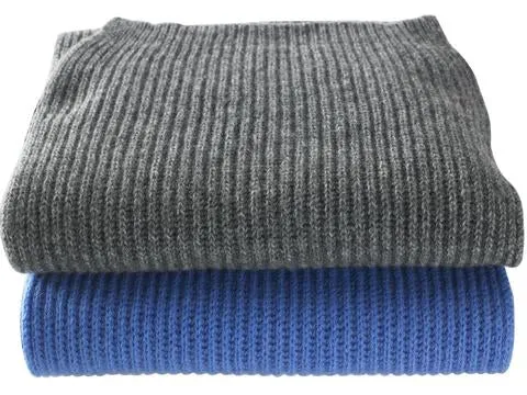 KNIT SCARF - GENUINE CASHMERE - MADE IN ITALY-SOLD OUT FOR SEASON