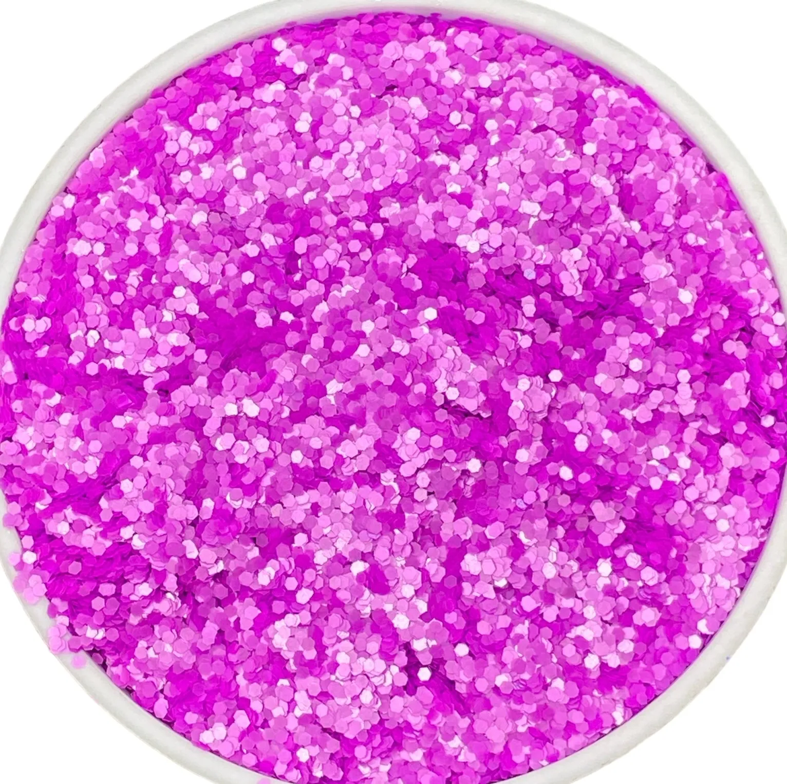 Lavish purple neon 1mm hex cut glitter