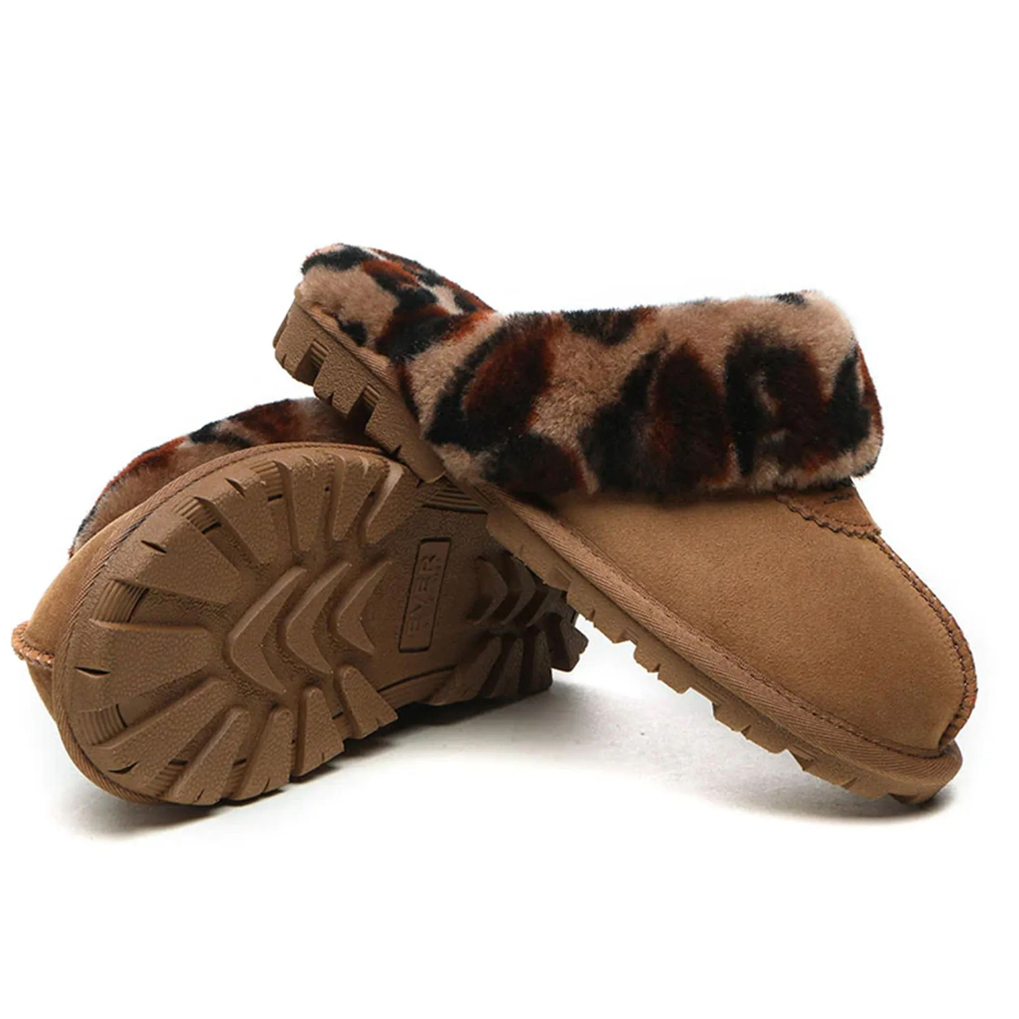 Leopard Print UGG Slippers